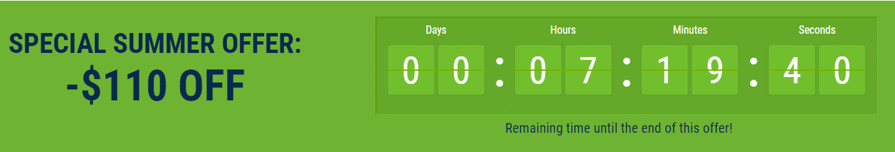 Special Summer Offer