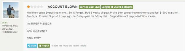 User reviews