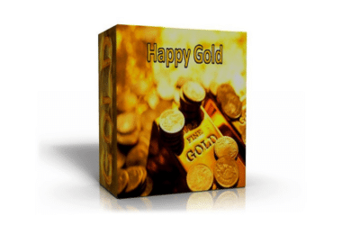 Happy Gold Robot