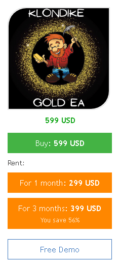 Klondike Robot pricing