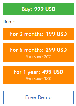 Pricing of SIEA Zen EA