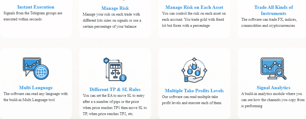 Features of Telegram Connector