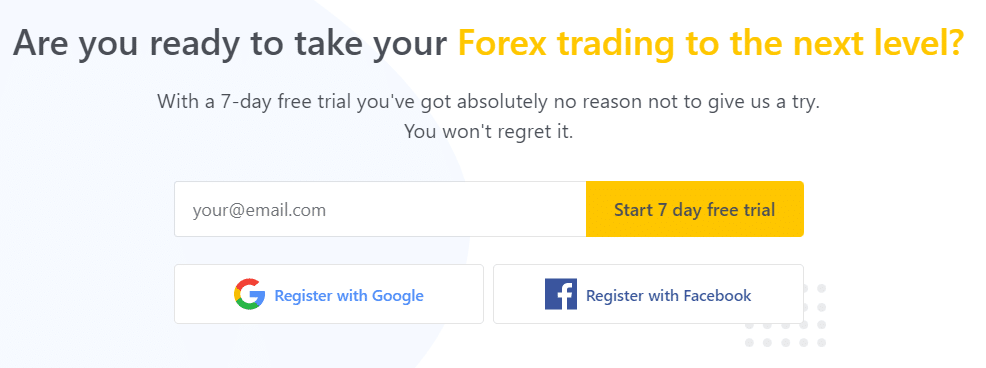 ForexSignals.com trial