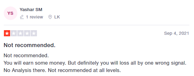 Customer testimonials