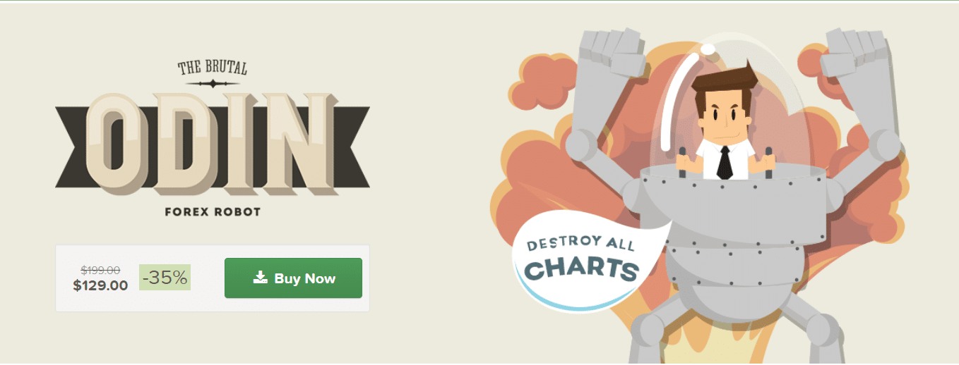 Odin Forex Robot pricing details