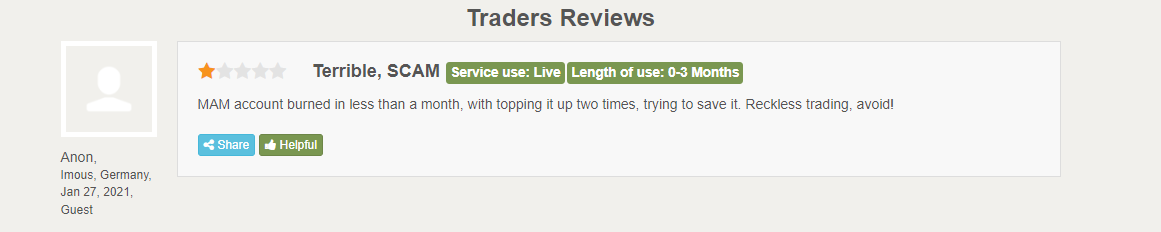 User reviews for Aspex EA on Forex Peace Army