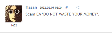 Customer review on the MQL5 website
