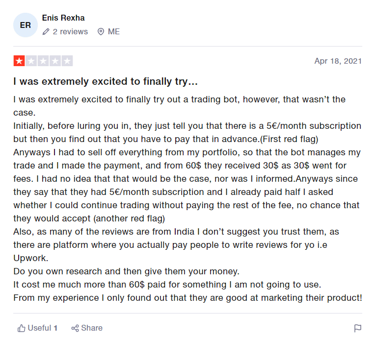 Botsfolio testimonials