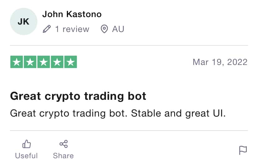 CryptoHero testimonial